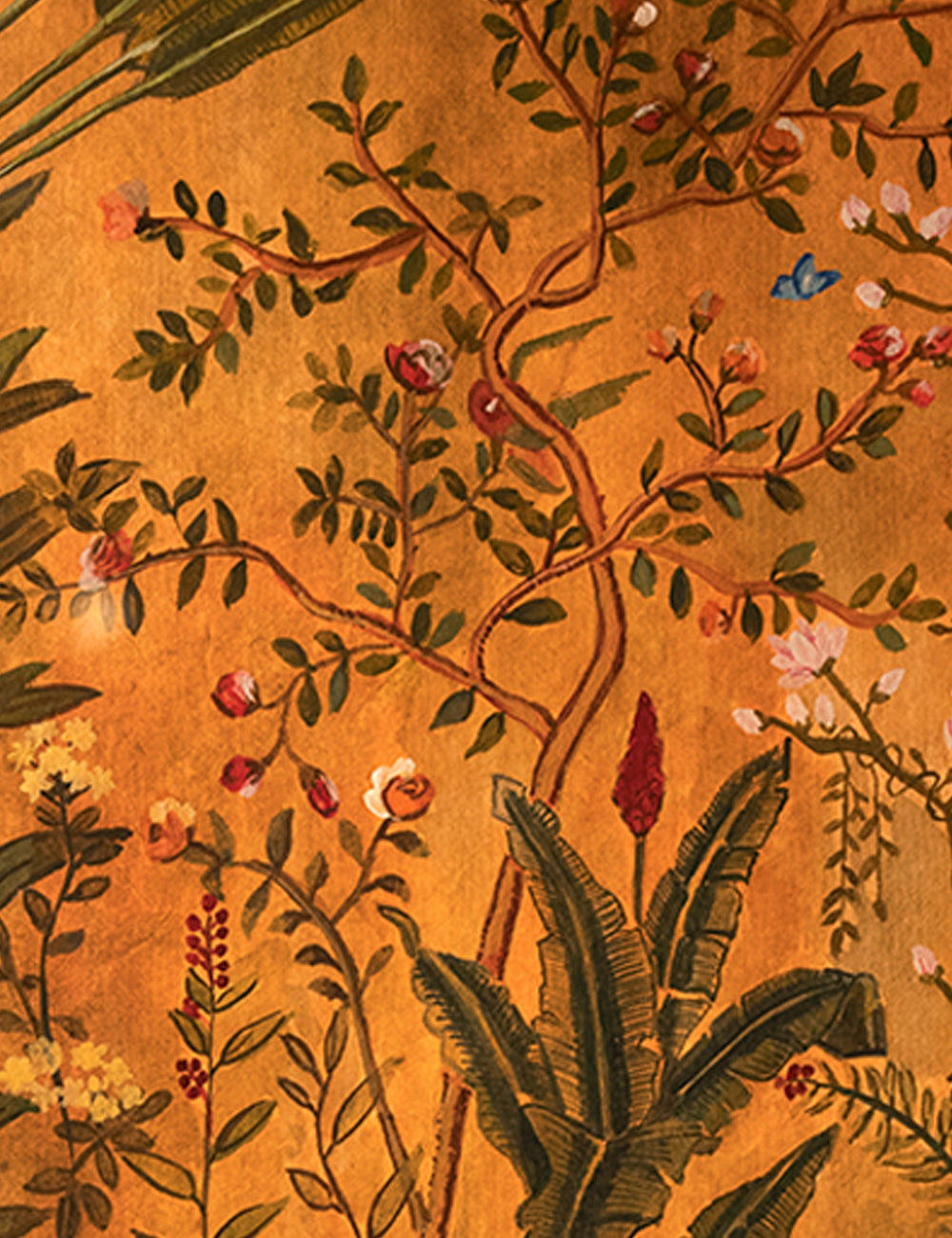 Hand-Painted Lush Tropics