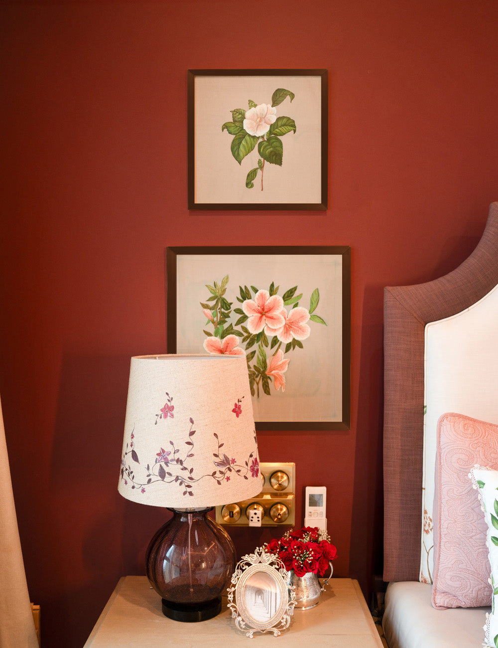 Hand-Painted Hibiscus Bloom